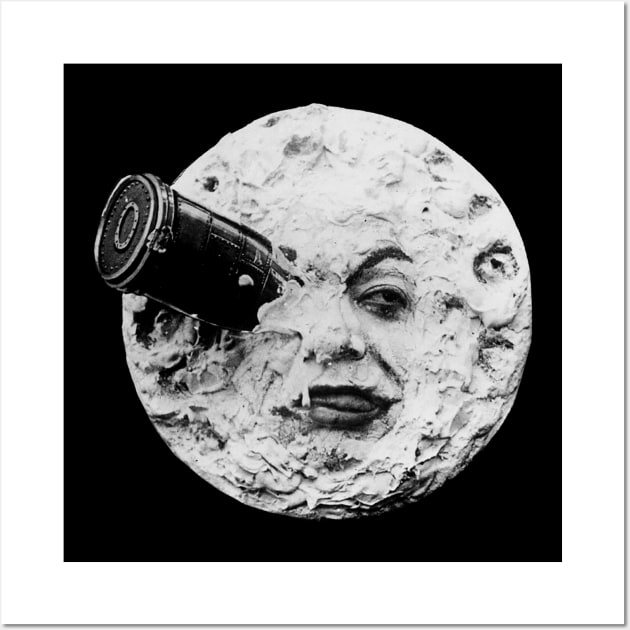 A Trip To The Moon 1902 Wall Art by Pop Fan Shop